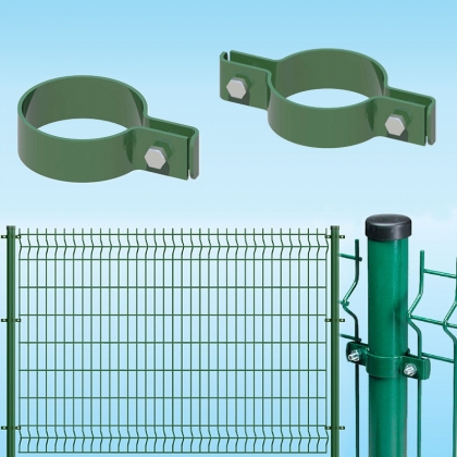 KIT per recinzione a pannelli plastificati modulari