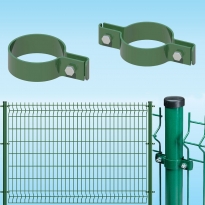 KIT per recinzione a pannelli plastificati modulari